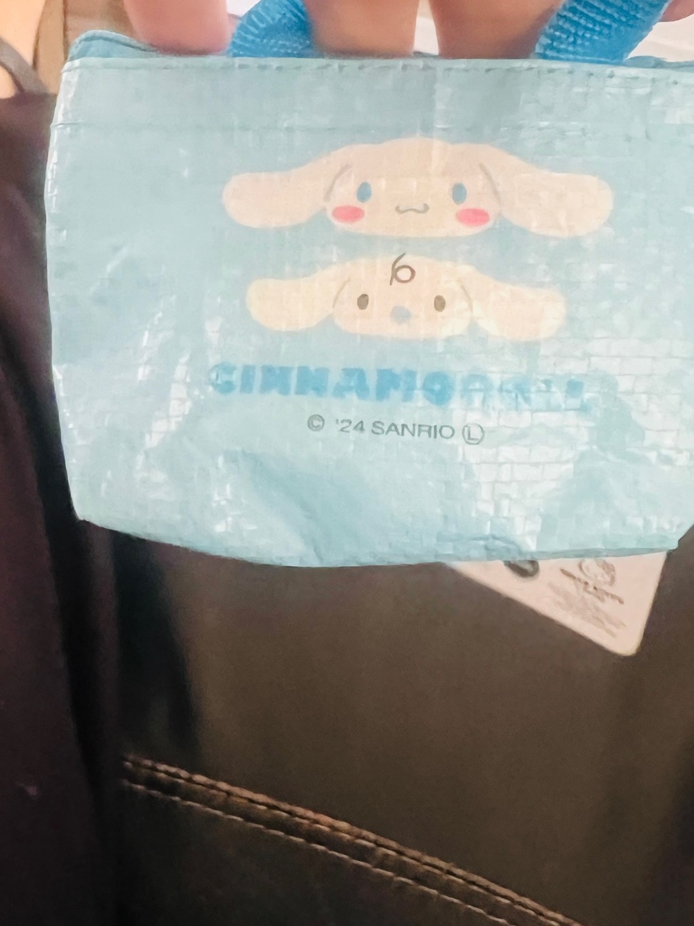 Light Blue Cinnamoroll Character Mini key Chain Bag - Picture 3 of 7